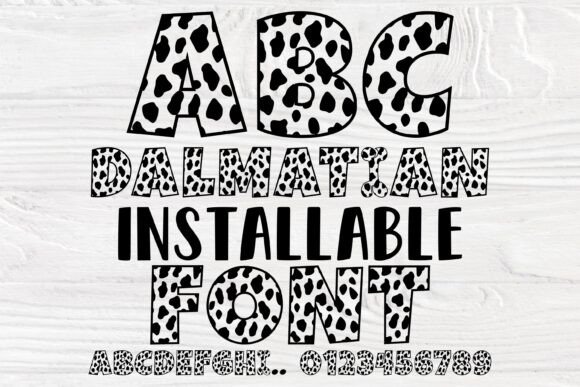 Ab Dalmatian Font: A Playful Brand Upgrade