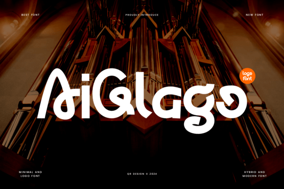 Aiglago: A Bold Sans Serif Typeface for Modern Brands