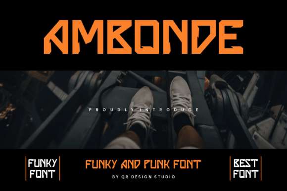 Ambonde: The Bold Decorative Font for Makers