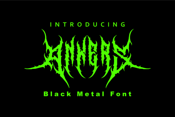 Ankers Typeface: A Bold Blackletter for Web Design