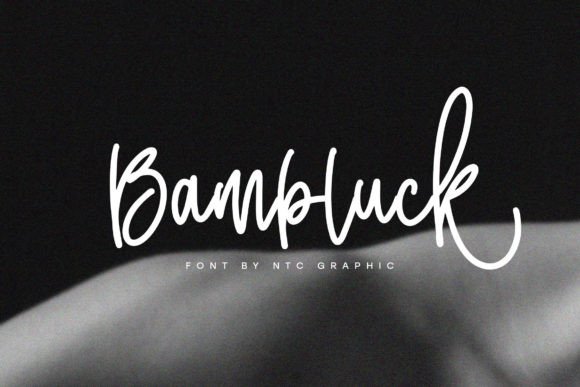 Bambluck Font: Bold Headlines for Campaigns