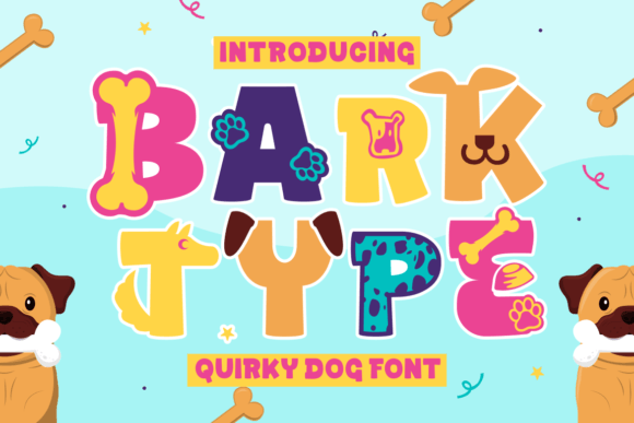 Bark Type: A Playful Decorative Font for Web Design