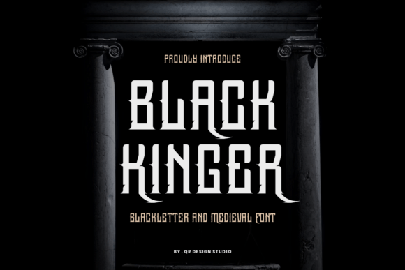 Black Kinger: A Bold Blackletter Font for Modern Brands