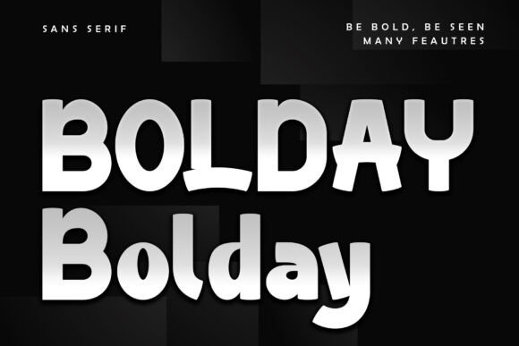 Bolday: A Modern Sans Serif Font for Impactful Web Design
