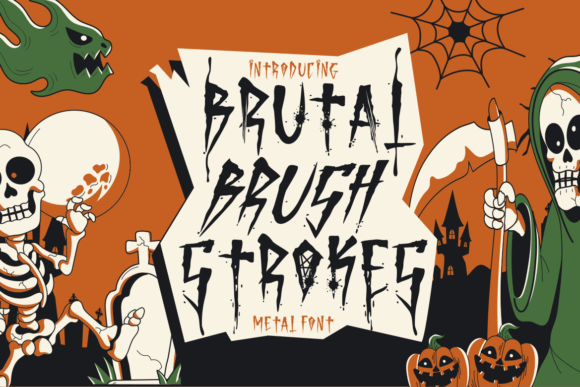 Brutal Brushstrokes: A Bold Typeface Review