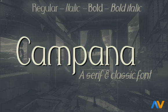 Campana: A Timeless Serif Typeface for Editorial Design