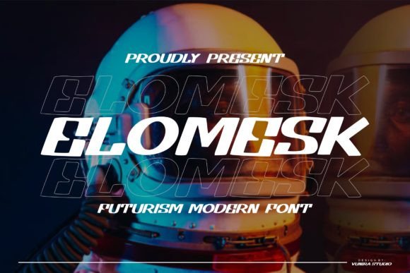 Elomesk: A Bold Sans Serif Font for Branding