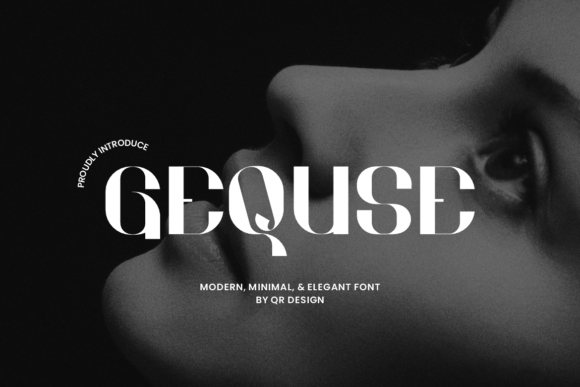 Gequse Font: Bold Style for Branding