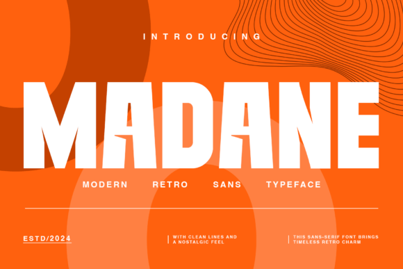 Madane Font: A Bold Typeface for Modern Web Design