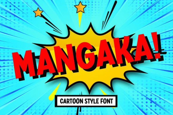 Mangaka Font: Bold Display Type for Campaigns