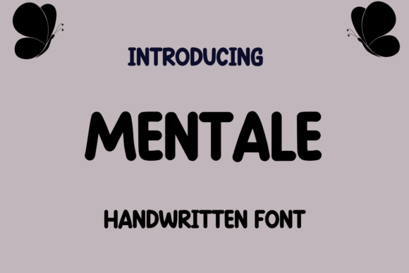 Mentale: A Handwritten Font for Modern Web Design