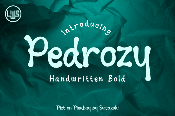 Pedrozy: A Handwritten Font for Makers