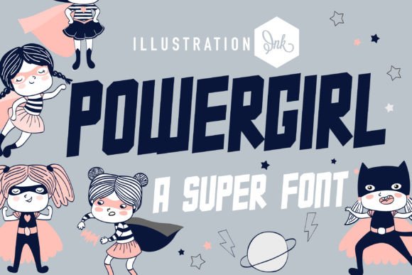 Powergirl Font: Bold Branding for Small Business