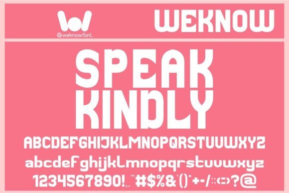 Speak Kindly Font: Bold Visuals for Marketers